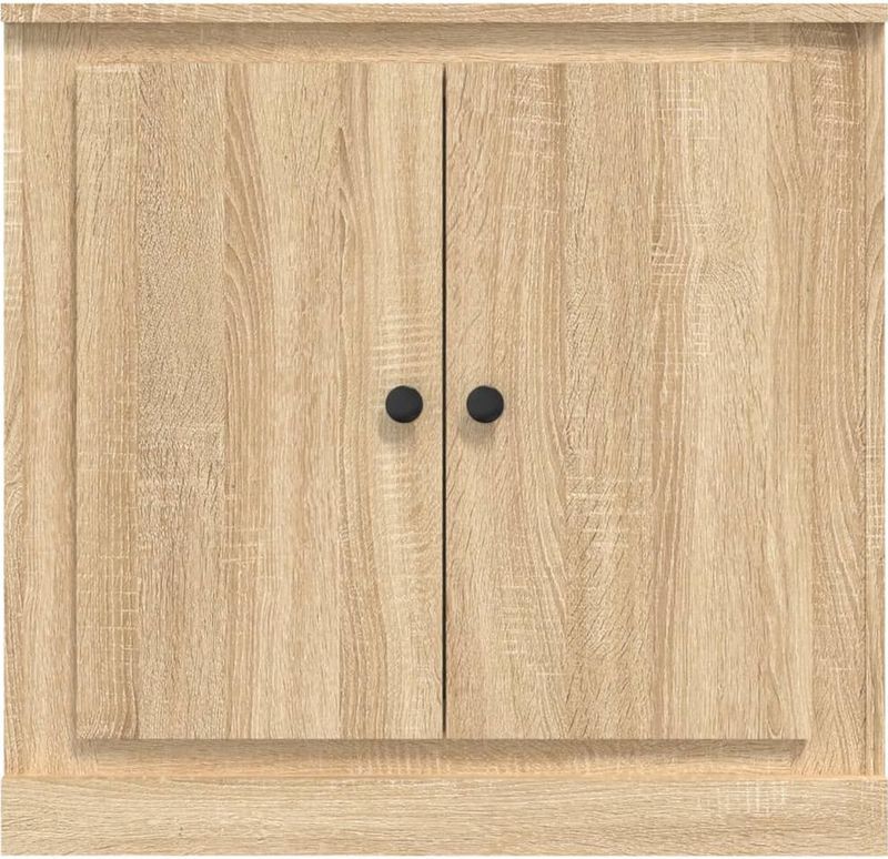 vidaXL - Dressoir - Sonoma Eiken - Bewerkt Hout