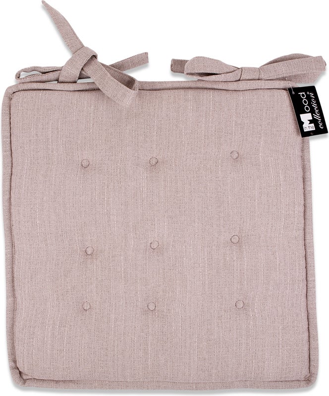 In the mood collection zitkussen Salvador beige 40 x 40 x 2,5 cm