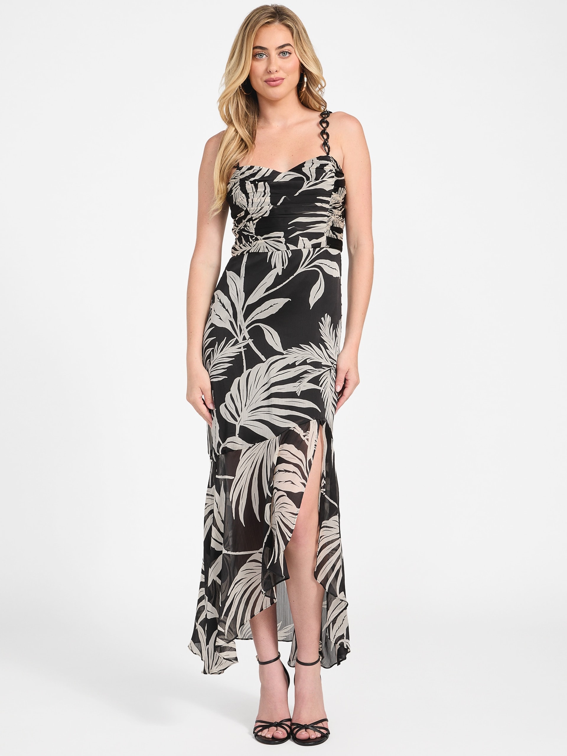 Vestido Maxi Estampado Eco Stacie