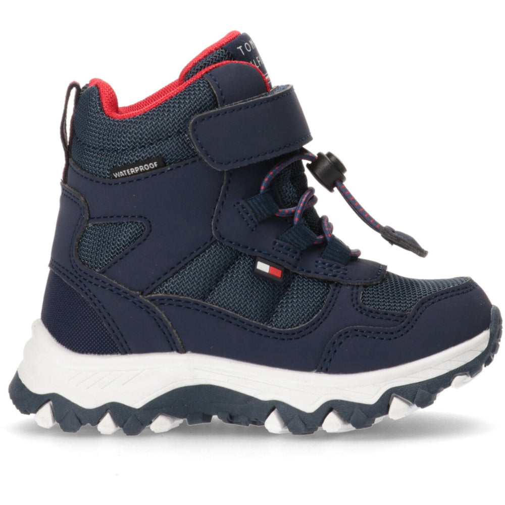 Køb Tommy Hilfiger Blue Fur Støvle