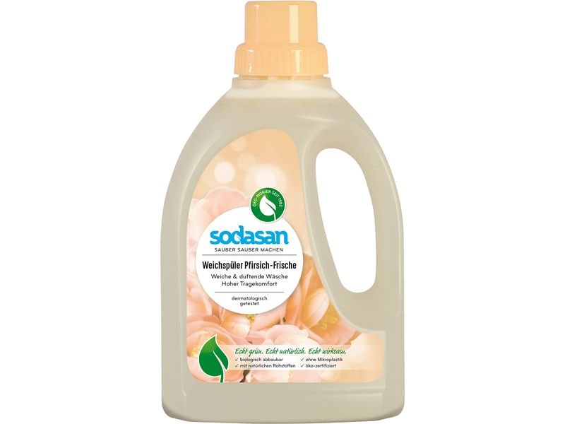 Sodasan Weichspüler Pfirsich-Frische 750 ml Weichspüler