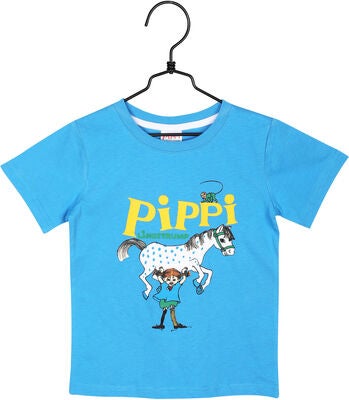 Pippi T-Shirt, Blå