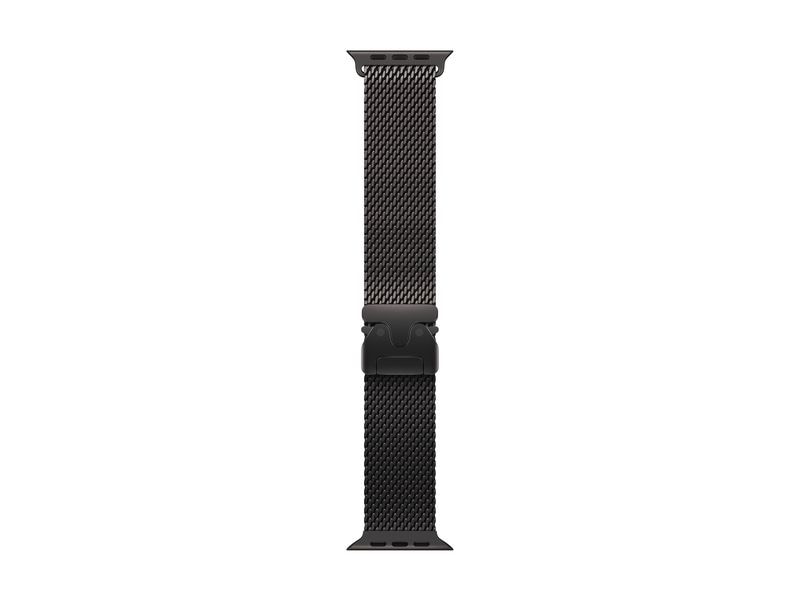 Apple Milanese Loop 49 mm Schwarz M Armband für Apple Watch 42/44/45/49 mm