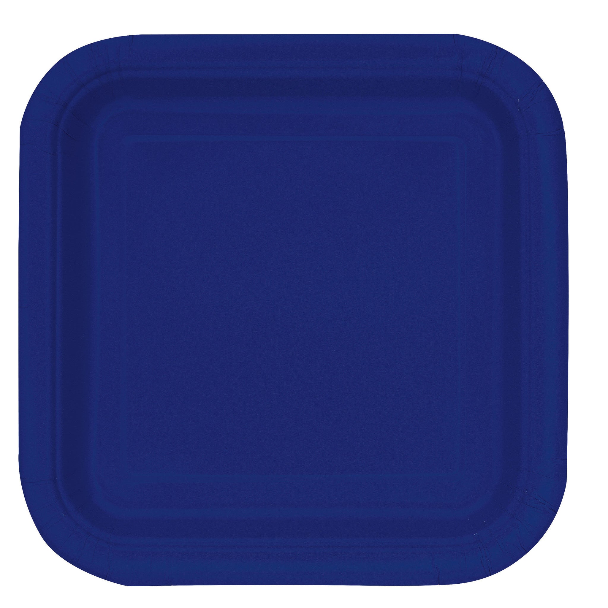 Blauwe Borden Vierkant 23cm 14st