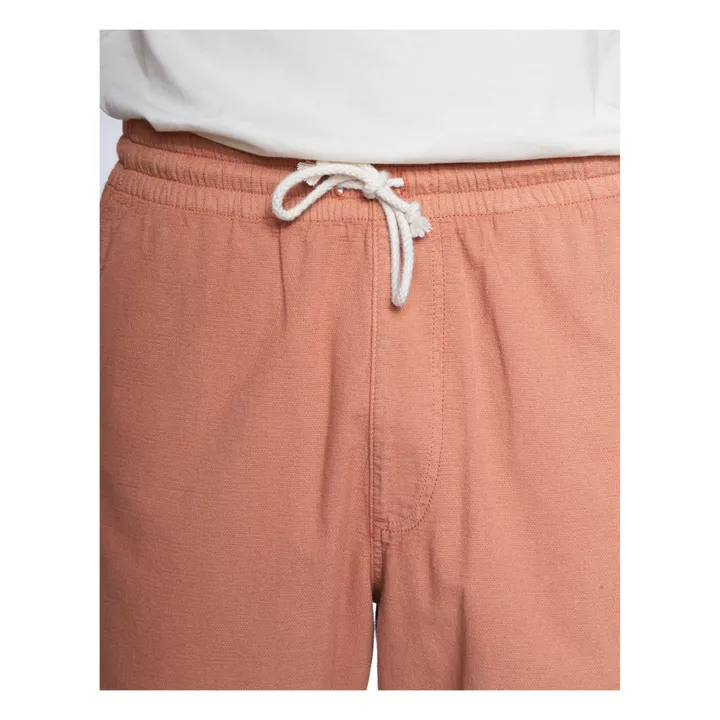 Olow Pantalon Hatha Coton Bio | Abricot