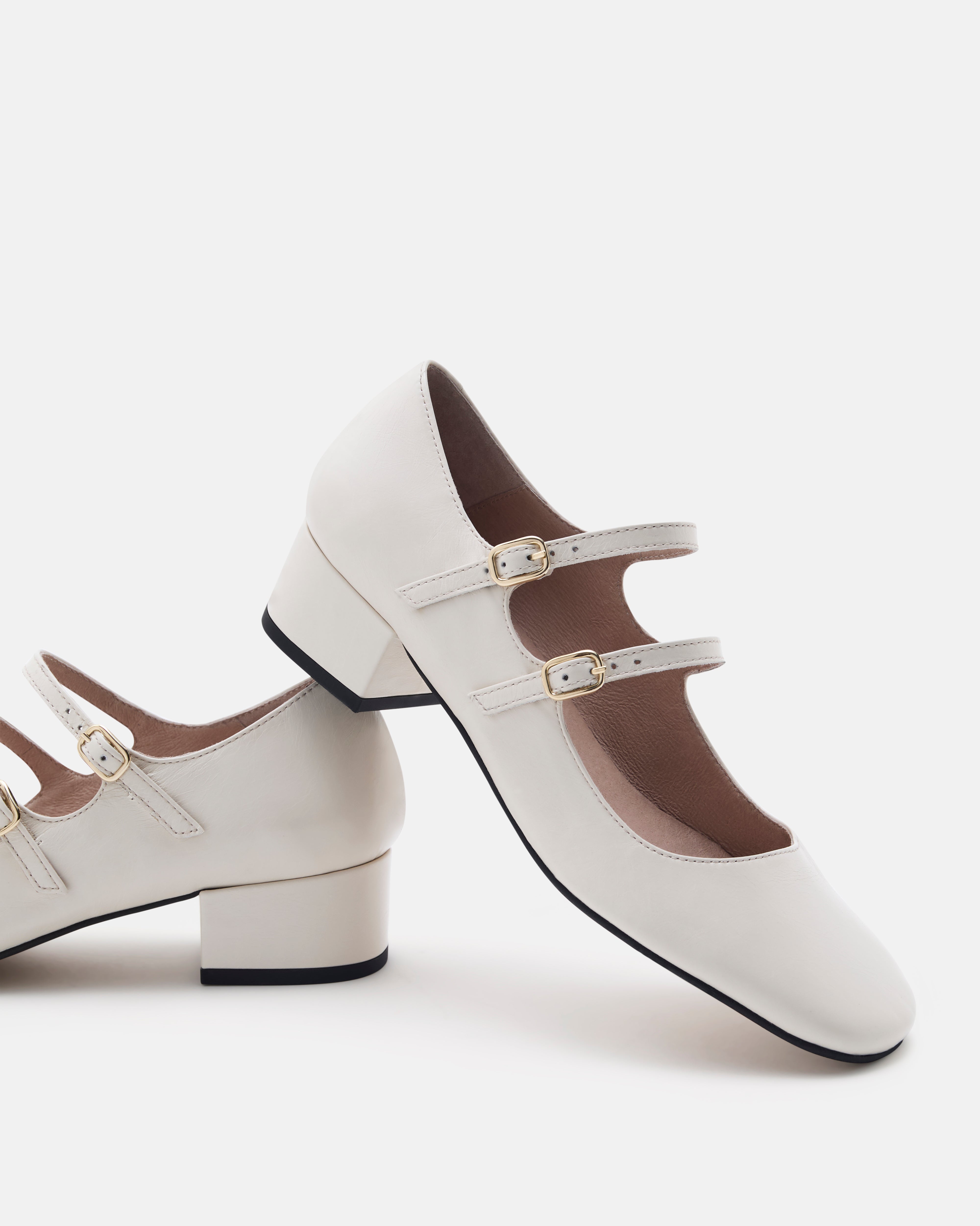 BALLERINES MARY/CRK ÉCRU
