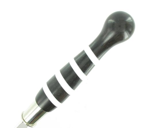 Nontron Virole n° 25 - Boule - Manche en Ebène et Corian Couteaux de Poche par Nontron