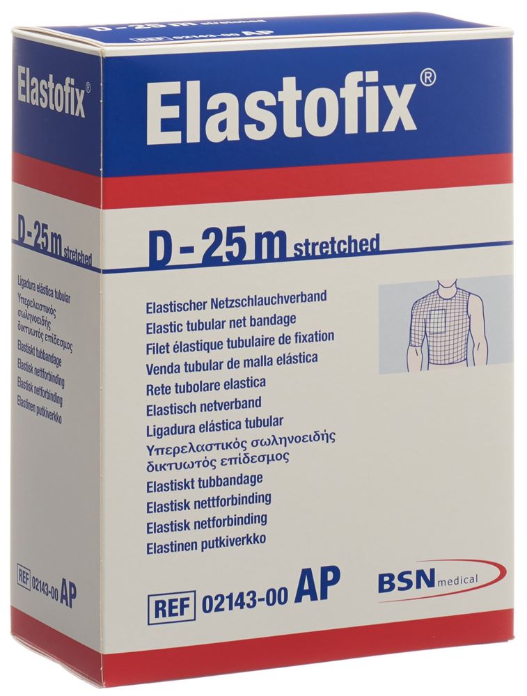 ELASTOFIX Netz Schlauchverband D 25m Rumpf 1 Stk