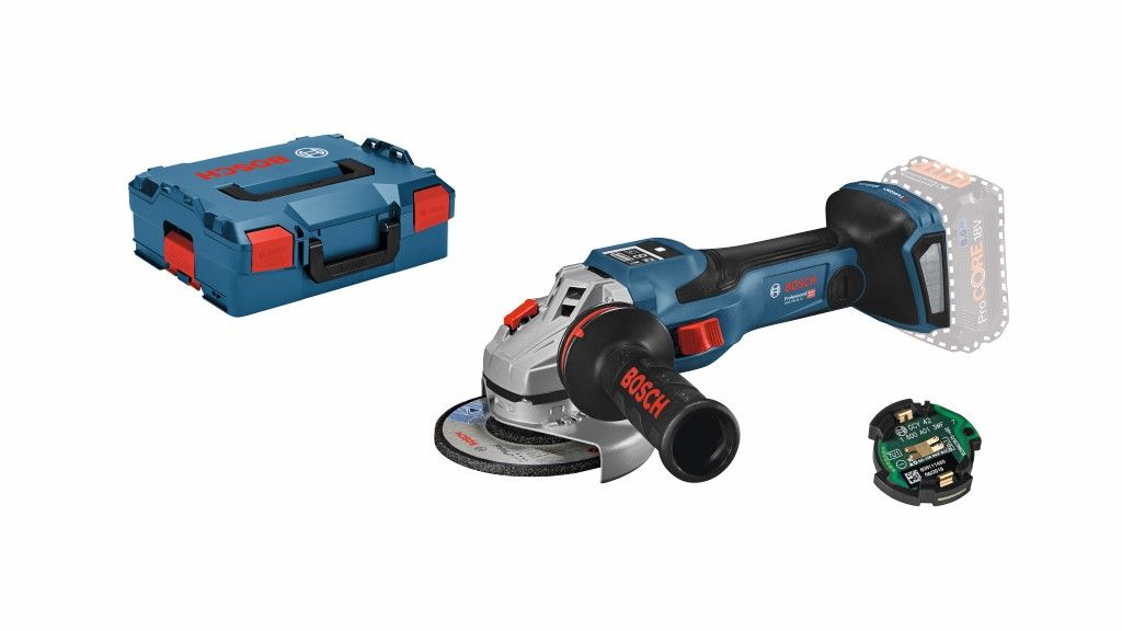Bosch GWS 18V-15 SC Accu haakse haakse slijper (in L-Boxx) - 06019H6300