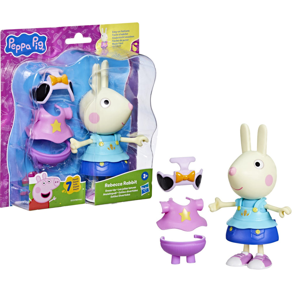 Køb Peppa Pig Påklædningsfigur Rebecca Rabbit
