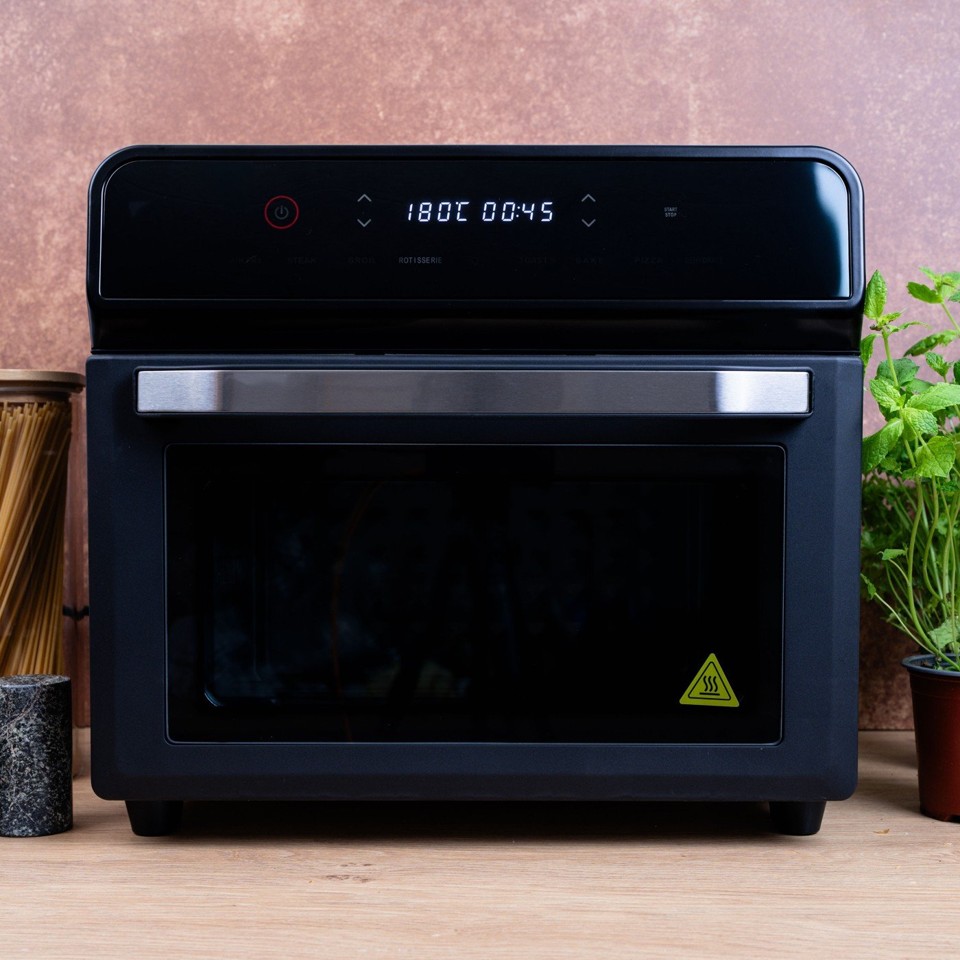 Sobczyk - Digital Airfryer Ovn 24L & Kogebog med 50 Opskrifter - Bundle