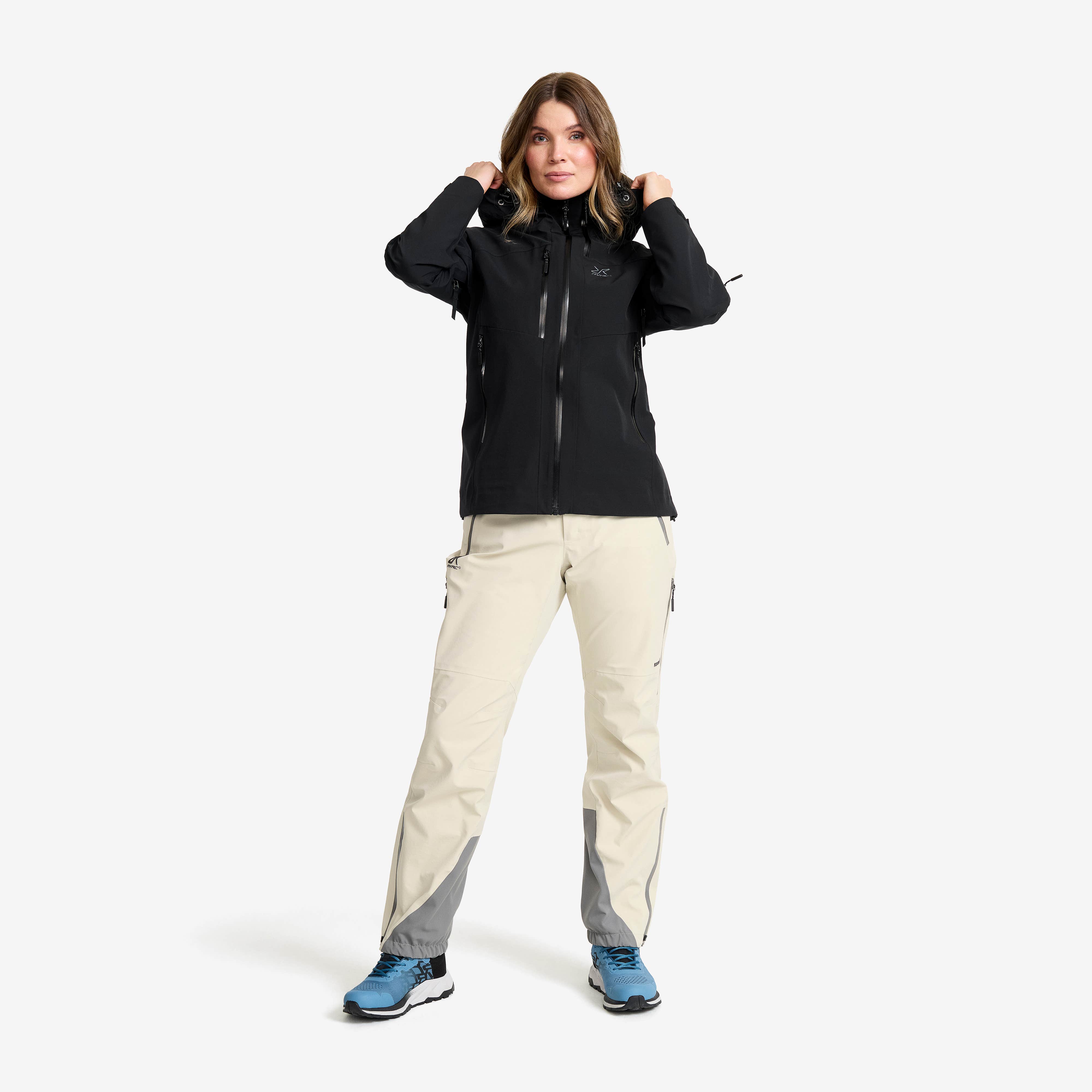 Cyclone 3L Shell Jacket Dame Black