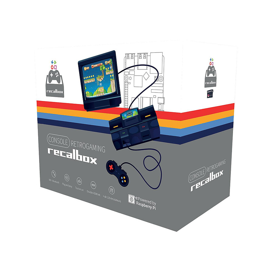 Recalbox Console Rétrogaming NES (1 Go / 32 Go)