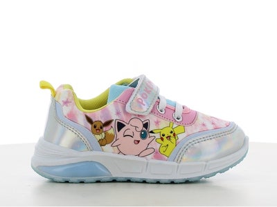 Pokémon Blinkende Sneakers, Multi/White