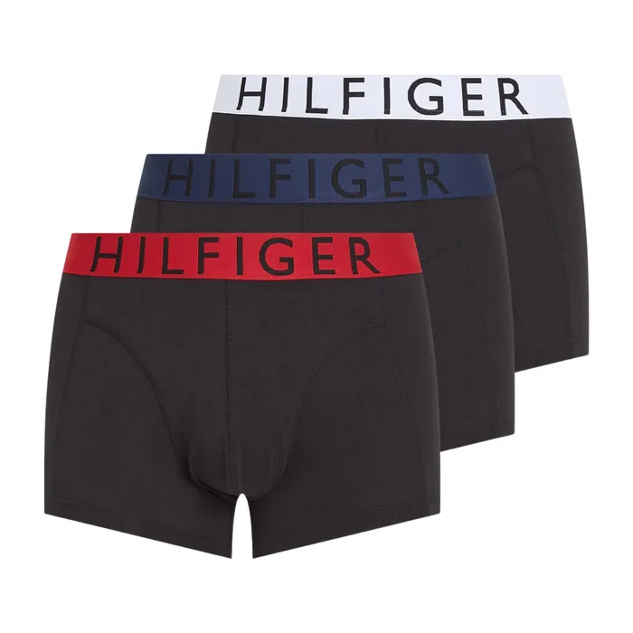 Tommy Hilfiger Contrast Waistband Trunk Boxershorts Heren (3-pack)