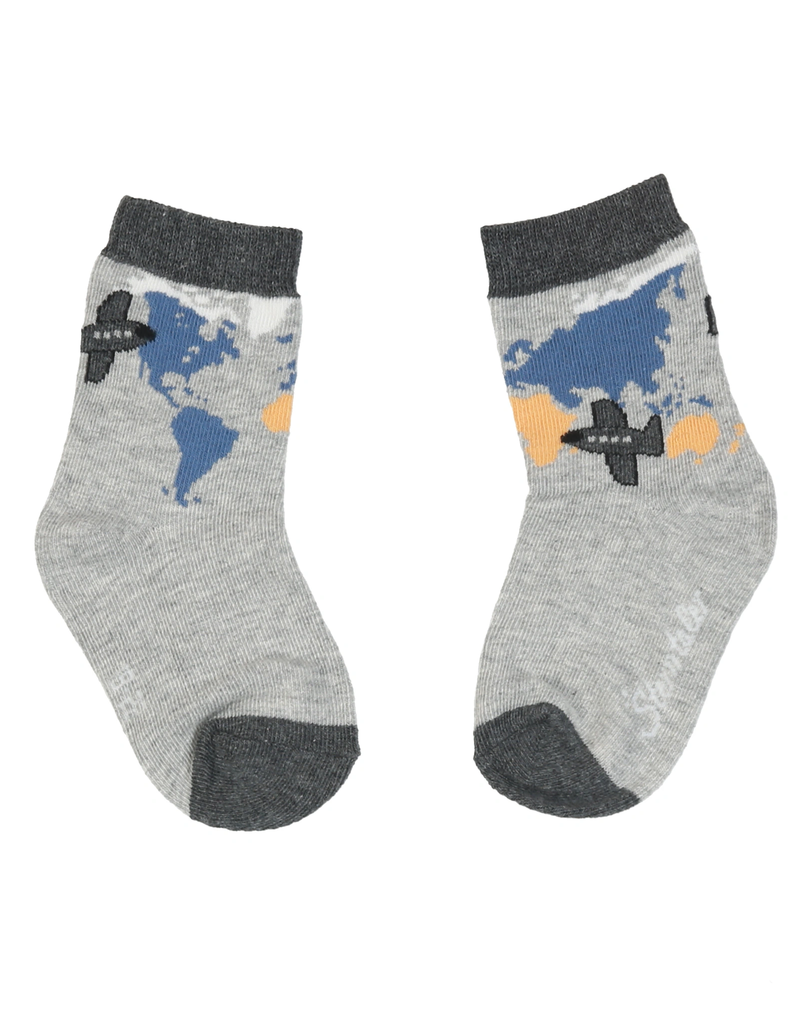 Socken WILDFLUG 5er-Pack in hellgrau meliert