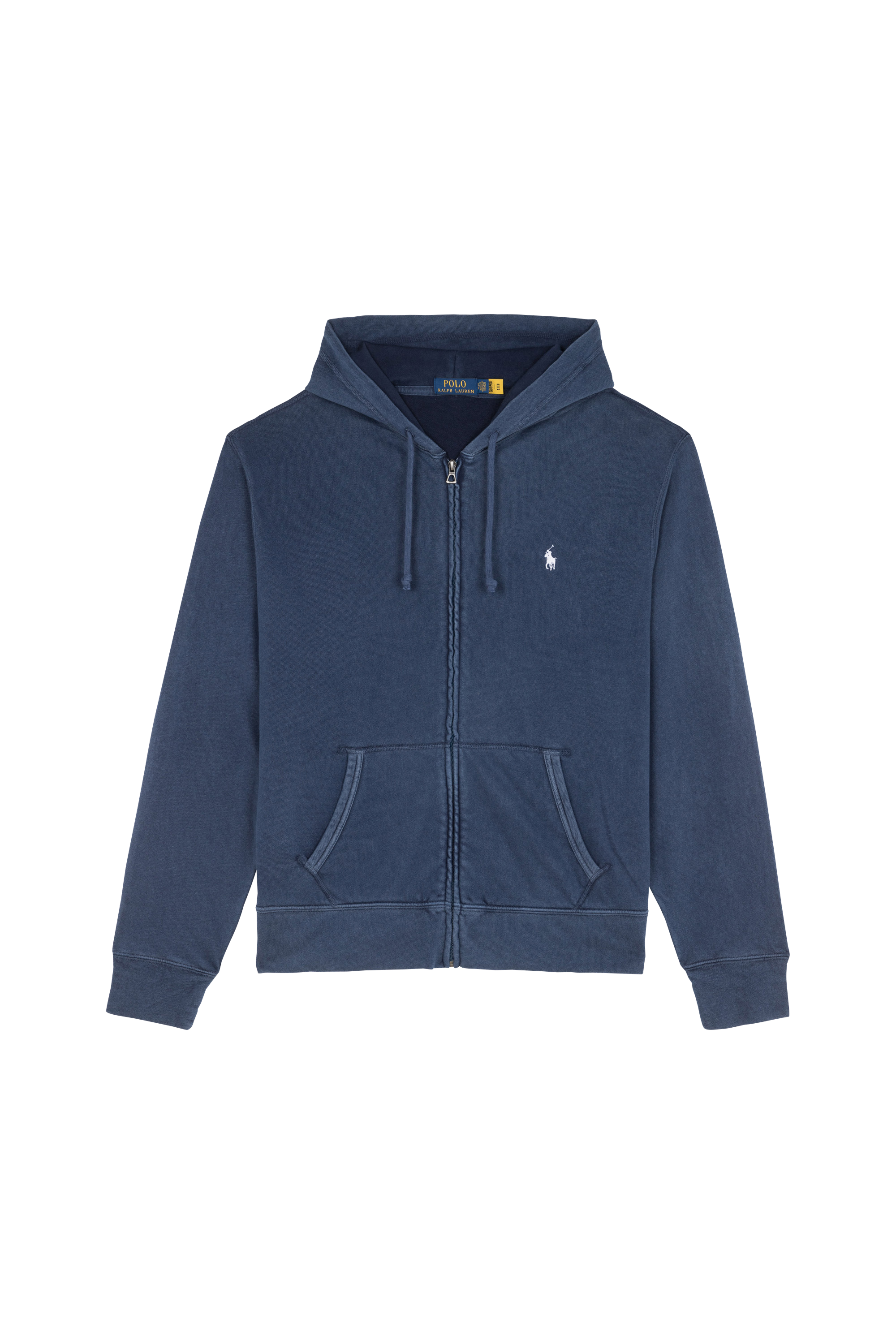 POLO RALPH LAUREN Hoodie zippé SPA TERRY Bleu