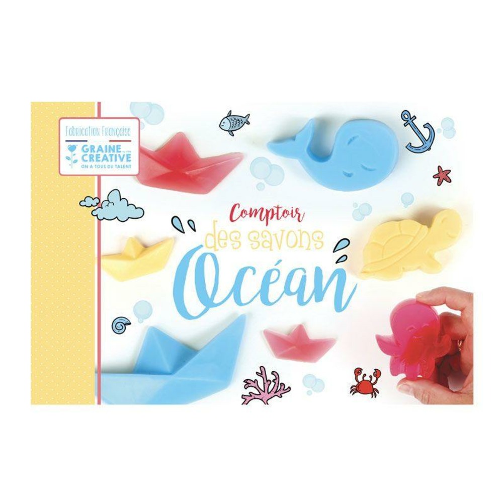 Faire ses savons soi-même sous l'océan - coffret diy