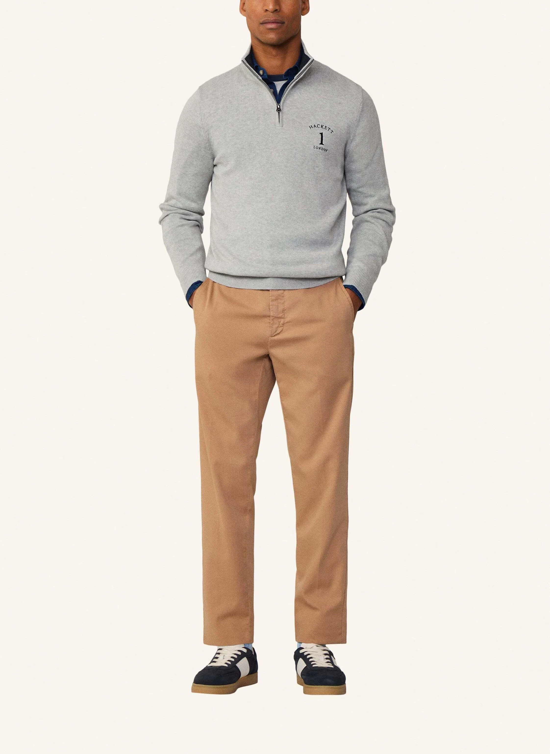 HACKETT LONDON Pullover HERITAGE NO.1 HZIP