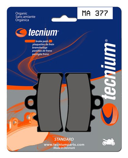 Plaquettes de freins Tecnium route organique - MA377