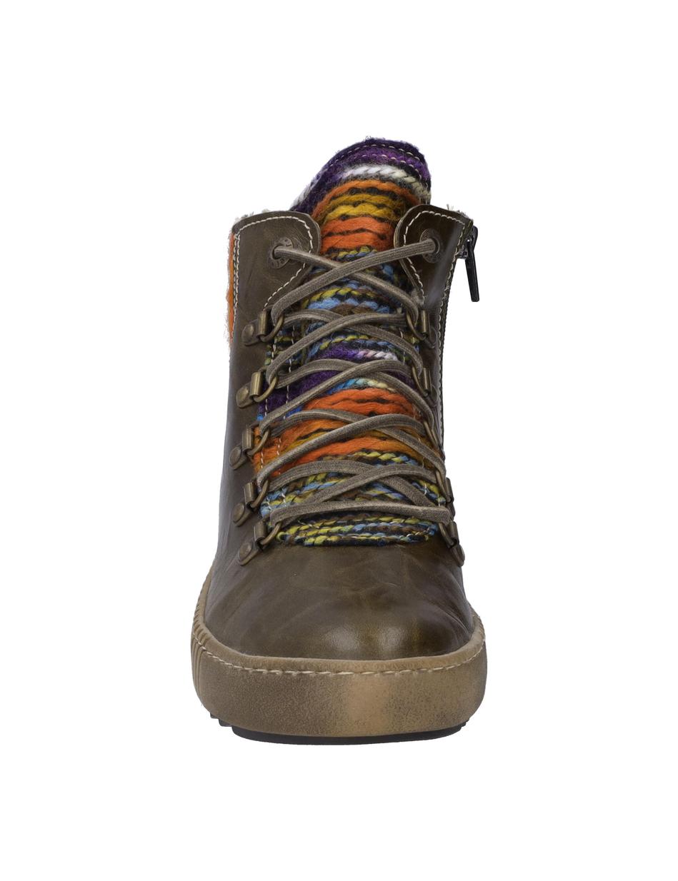 Stiefelette Maren 06, oliv-multi