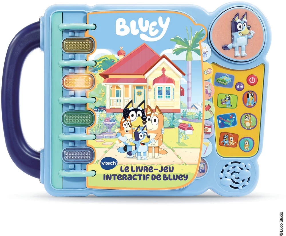 BLUEY - MON LIVRE-JEU INTERACTIF