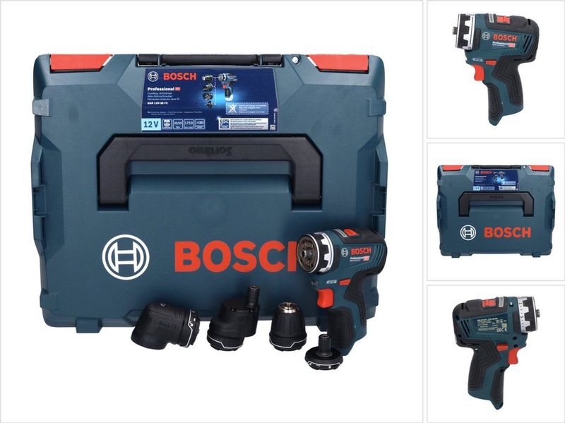 Bosch Professional GSR 12V-35 FC Accuboormachine - Zonder 12 V accu en lader - in L-Boxx