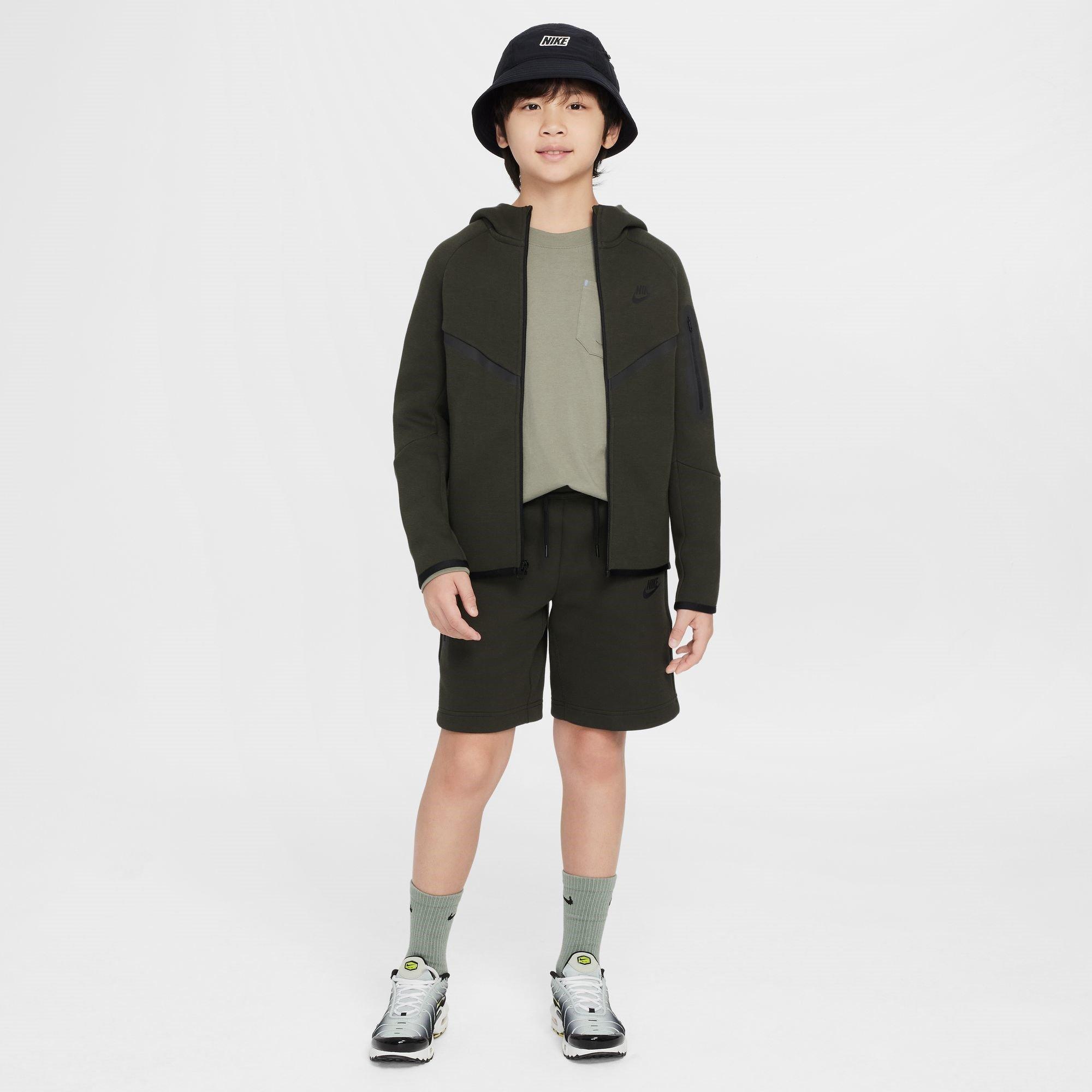 Nike Sportswear Tech Fleece Big Kids Full Zip Hoodie