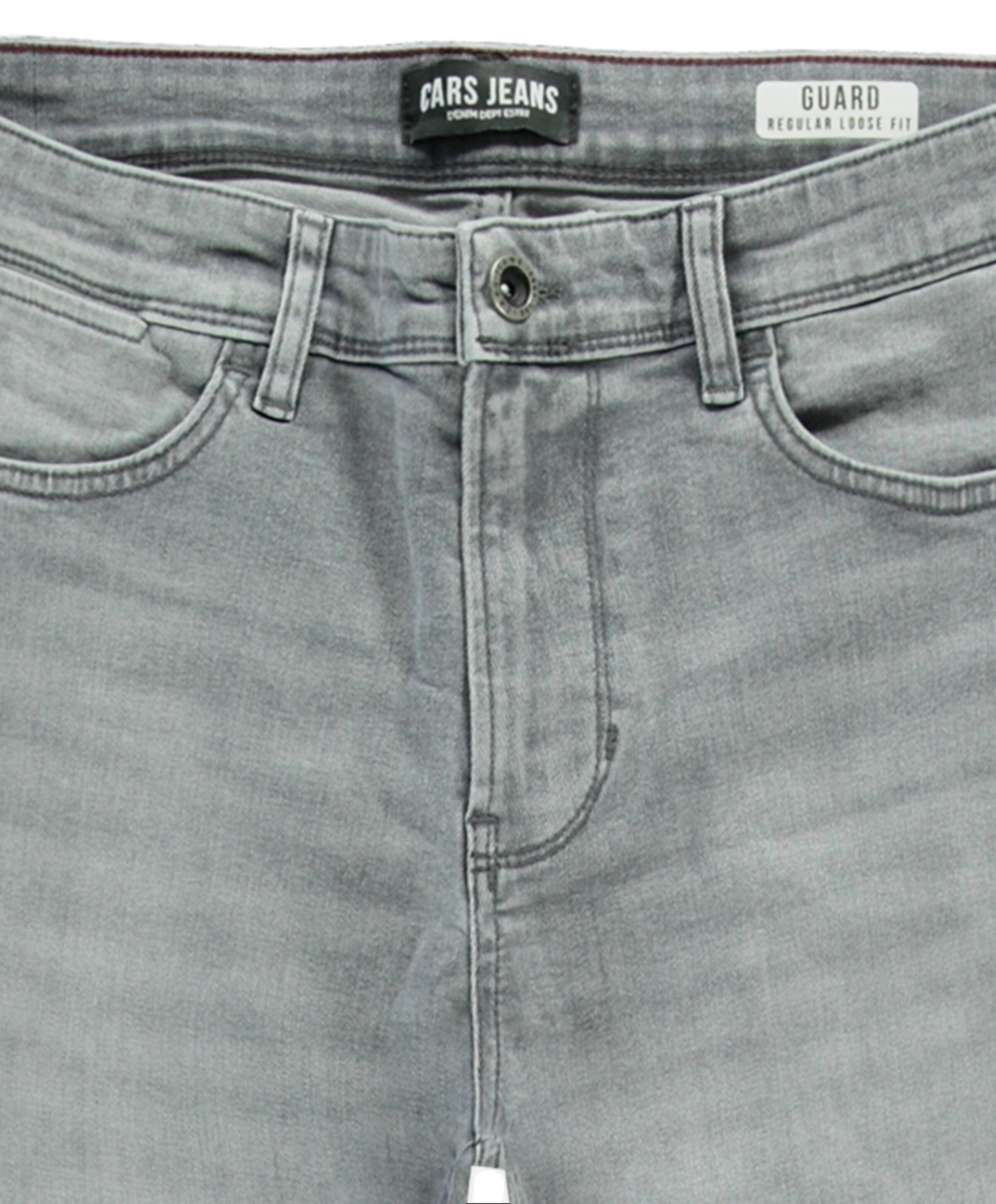 Cars Jeans Kids GUARD Den.Stone Used jongens jeans grijs