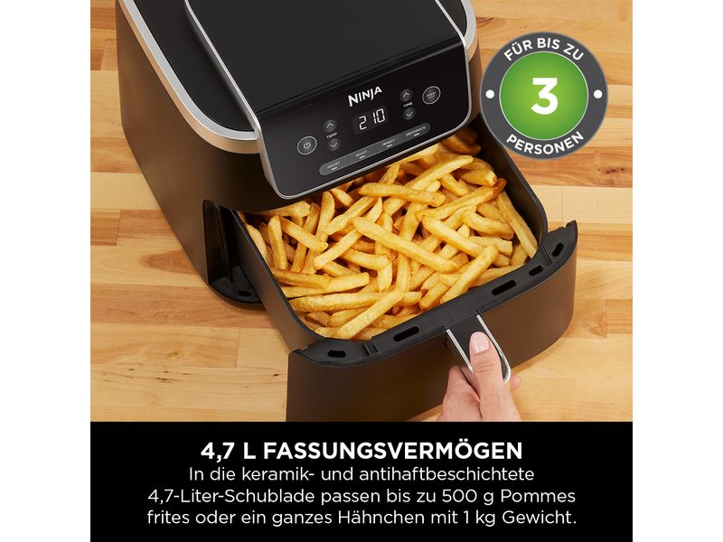 Ninja Heissluft-Fritteuse Pro schwarz 4.7 l Airfryer