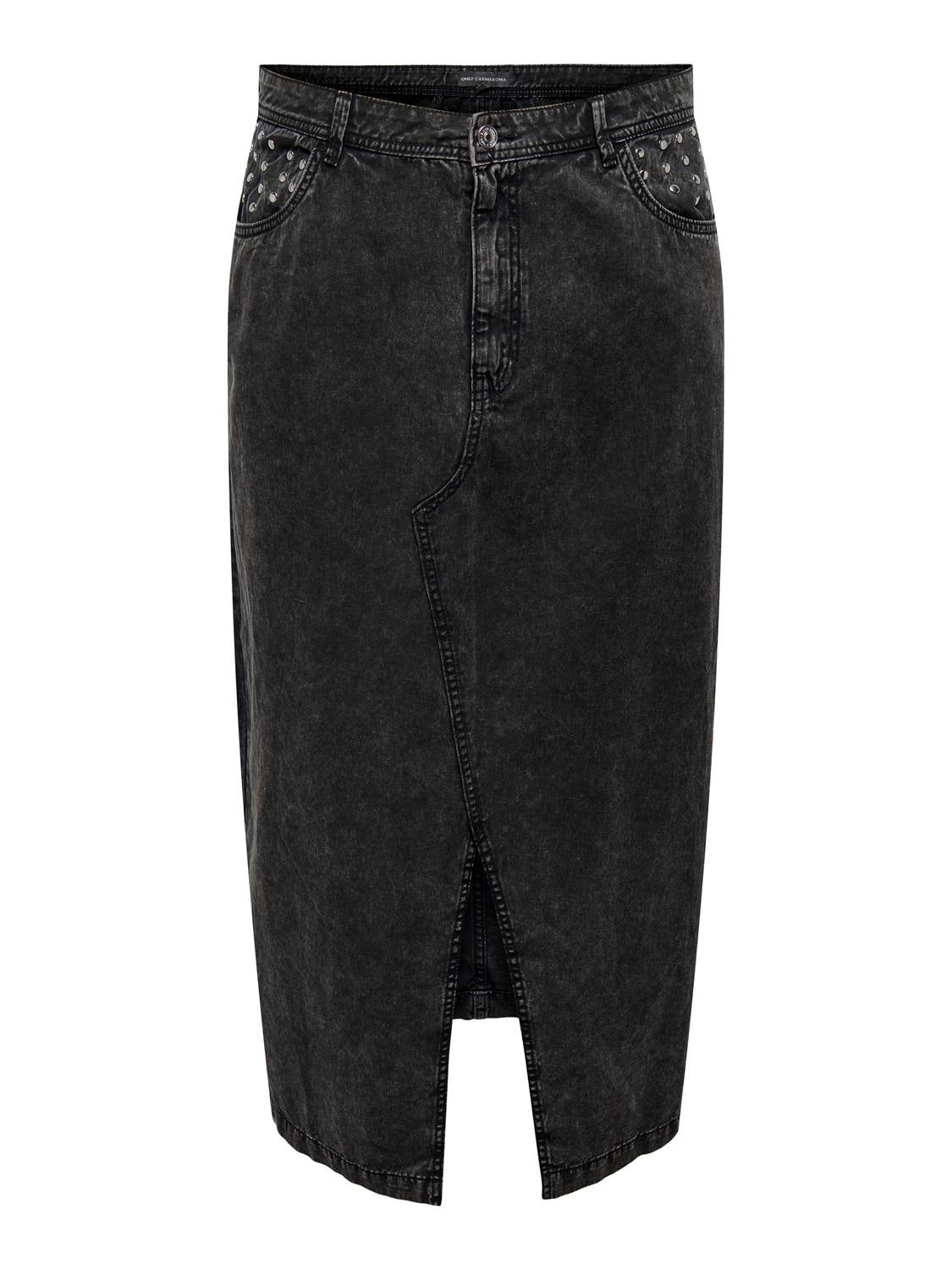 CARMANJA Jeansrock Black