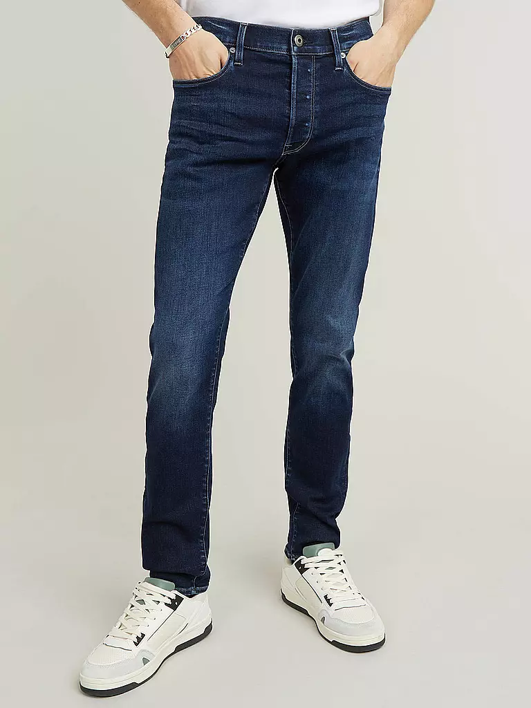 G-STAR RAW Jeans Slim Fit 3301 dunkelblau