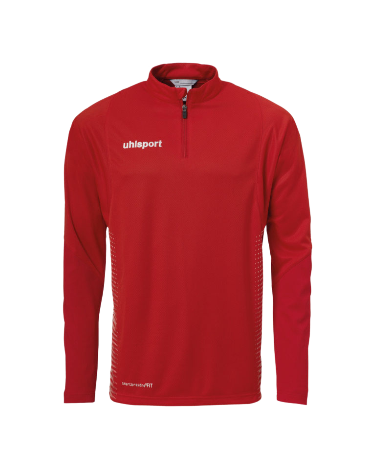 uhlsport Score Ziptop Sweatshirt Rot Weiss F04