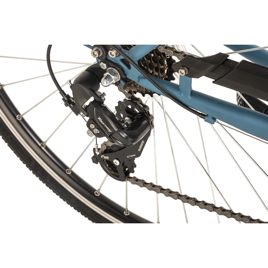 Adore E-Citybike Damen Hollandia Lido 28'' E-Bike 7 Gänge blau