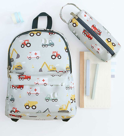 A Little Lovely Company Federtasche - Fahrzeuge