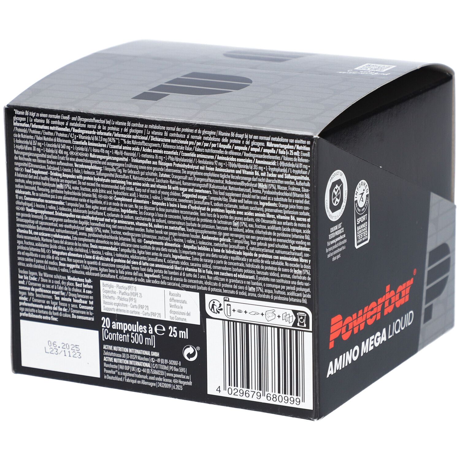 PowerBar Powerbar Amino Mega Liquid Ampullen