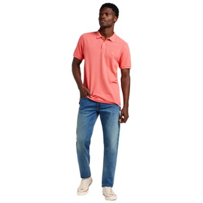 Polo à manches courtes homme Garment Dye Polo LEE