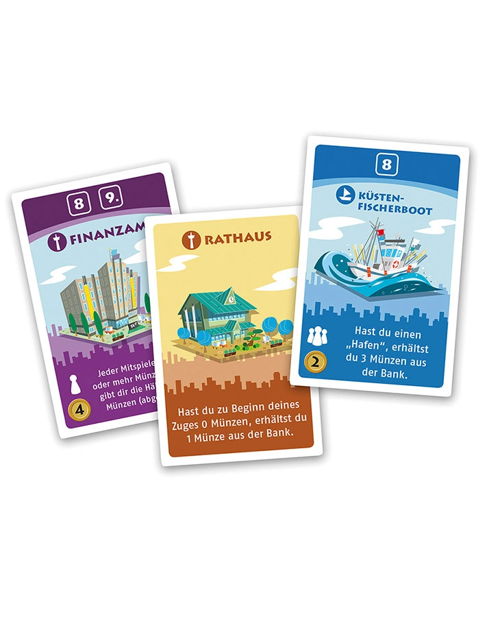 Kartenspiel - Machi Koro – Großstadt-Erweiterung
