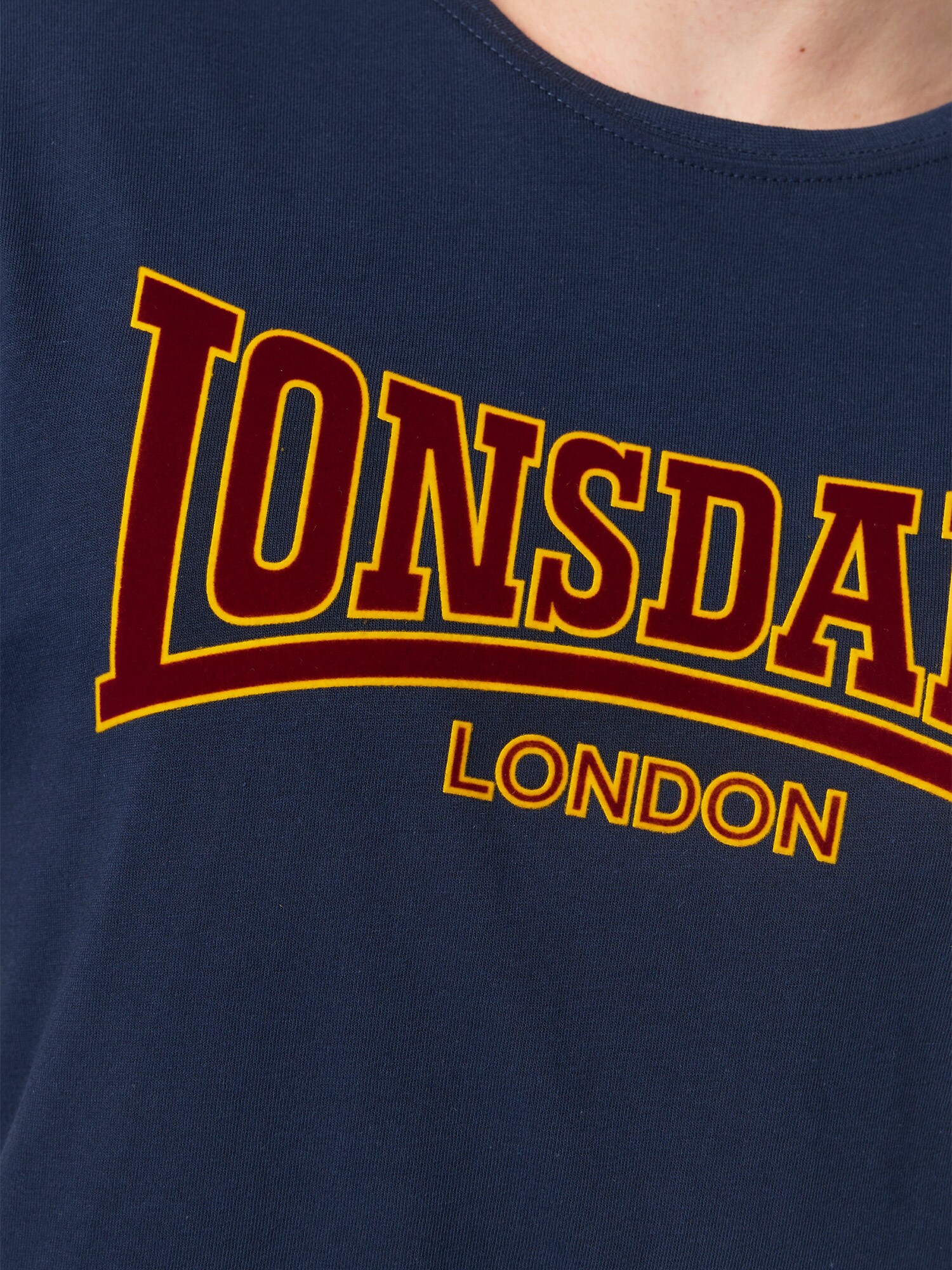 Lonsdale Herren T-Shirt schmale Passform CLASSIC
