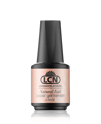 LCN Hand & Nail Care Natural Nail Boost Gel Keratin Clear 10ml
