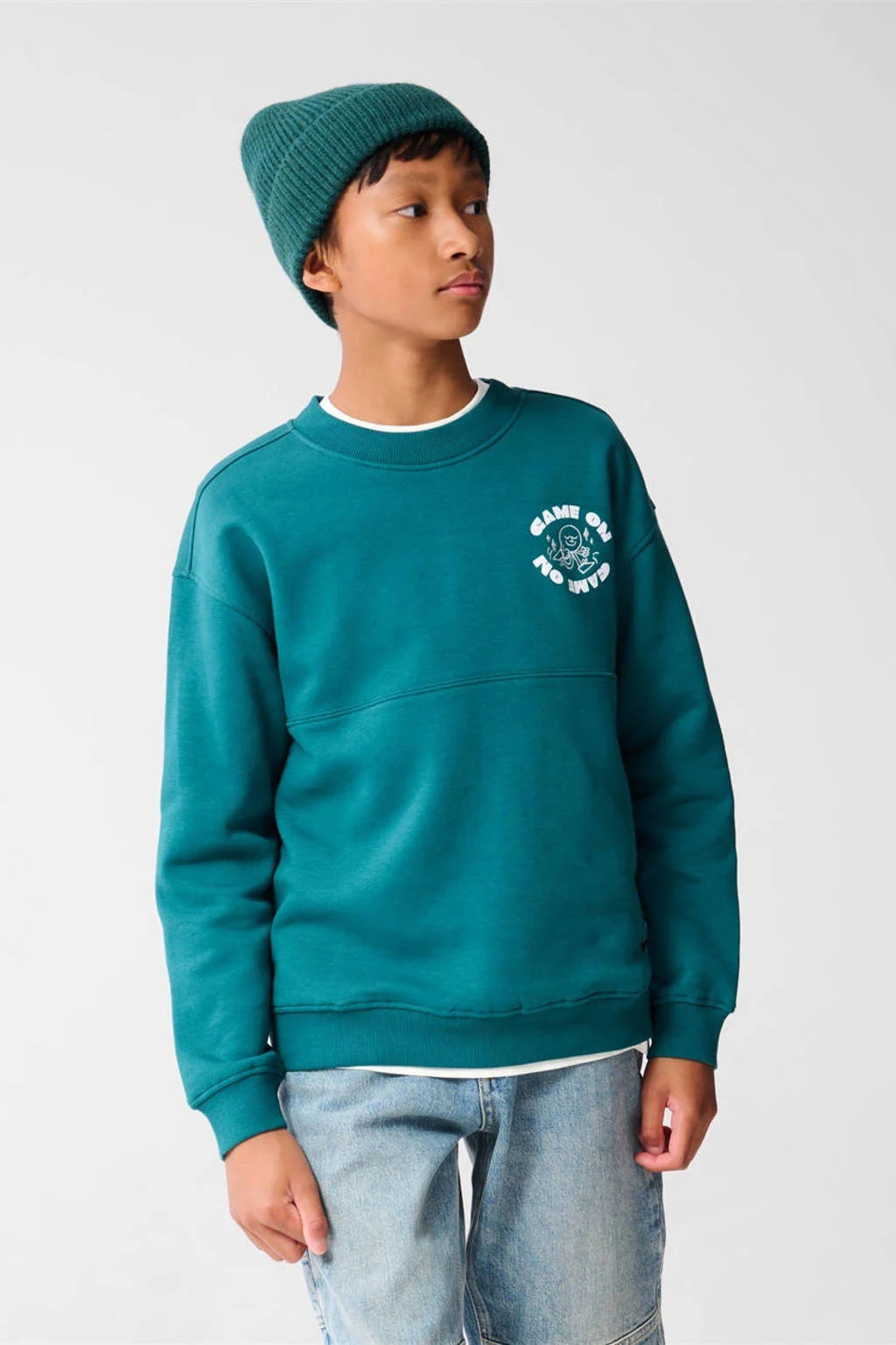 Shoeby sweater groen