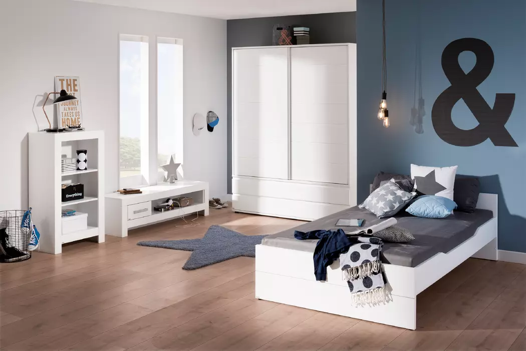 Kleiderschrank Fiona, 124 x 207 cm