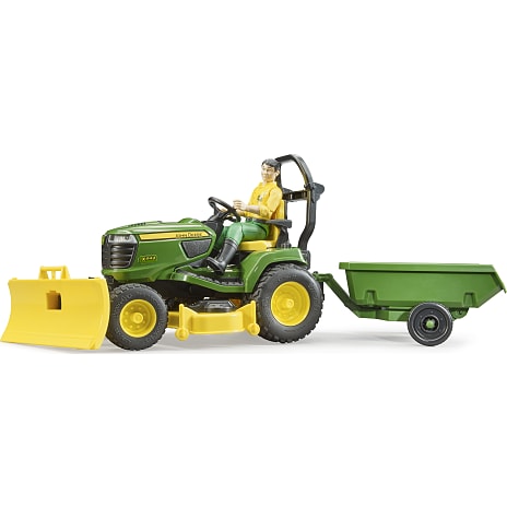 John Deere havetraktor + trailer