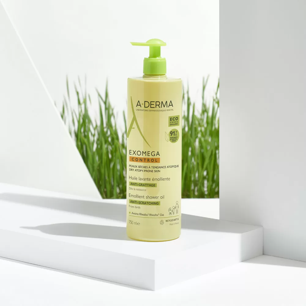 A-Derma Exomega Control Showeroil - 750 ml.