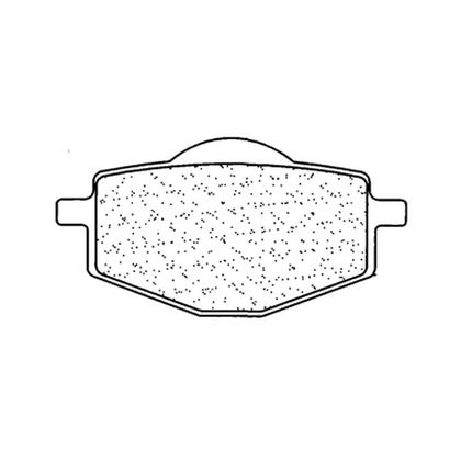 Plaquettes de freins CL Brakes Scooter métal fritté - 3008SC