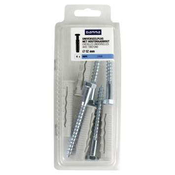 GAMMA uni-plug 12x60mm + hdb 8x80mm 4ST