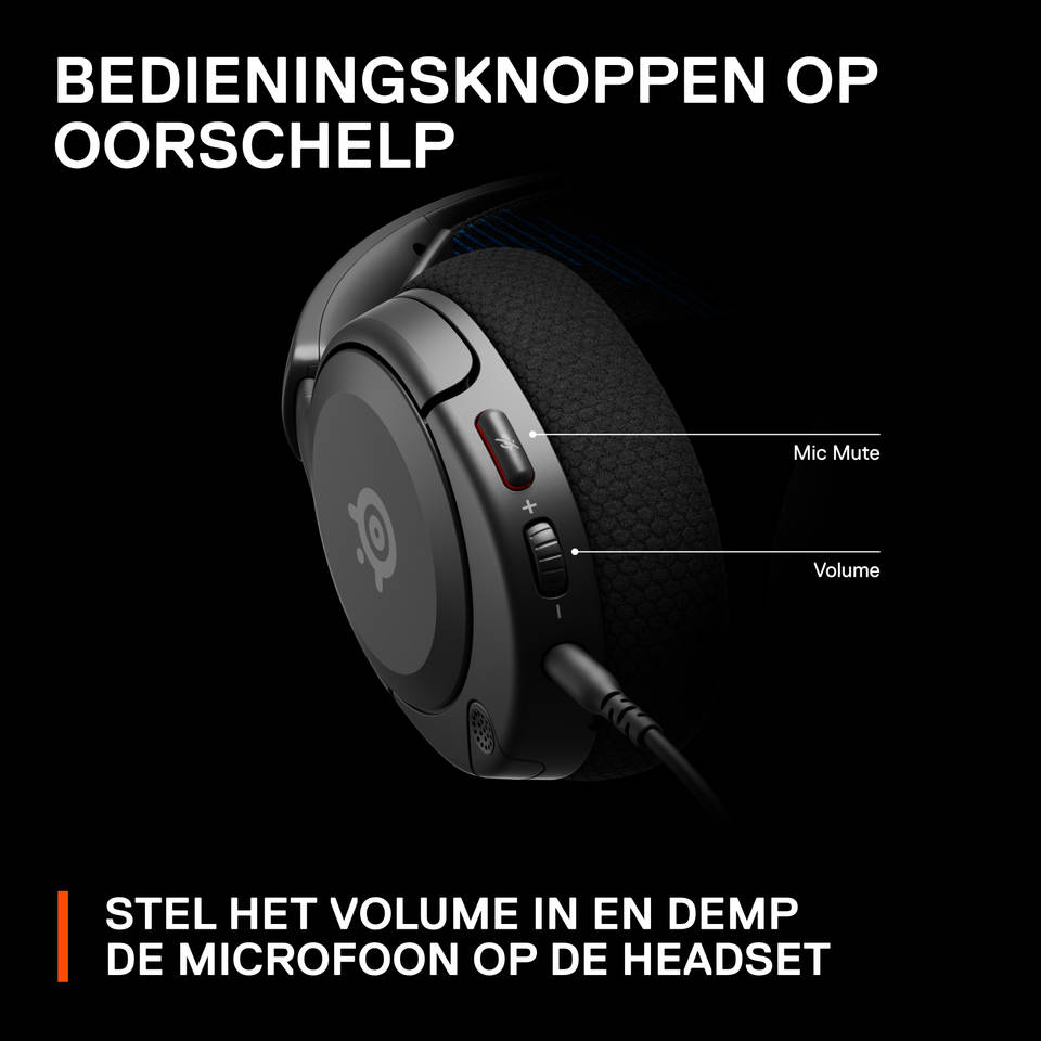 SteelSeries Arctis Nova 1 gaming headset - zwart