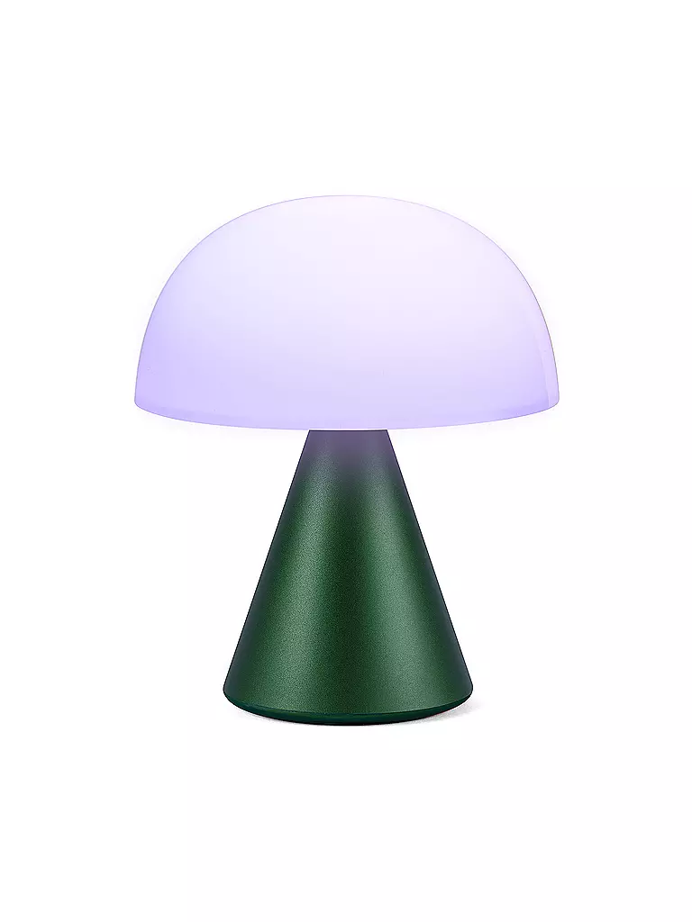 LEXON LED Lampe MINA M 11cm Dark Green dunkelgrün
