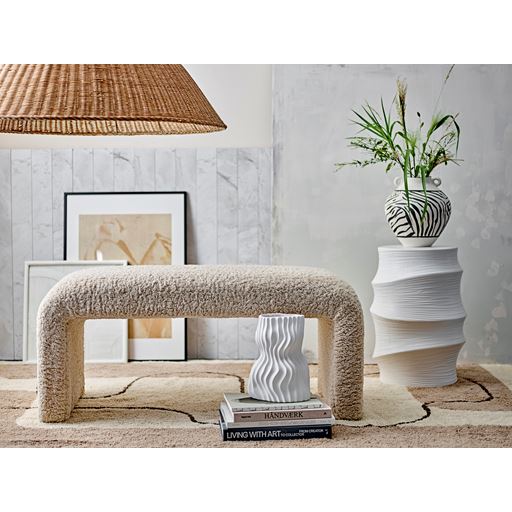 Bloomingville Sahal Vase, White