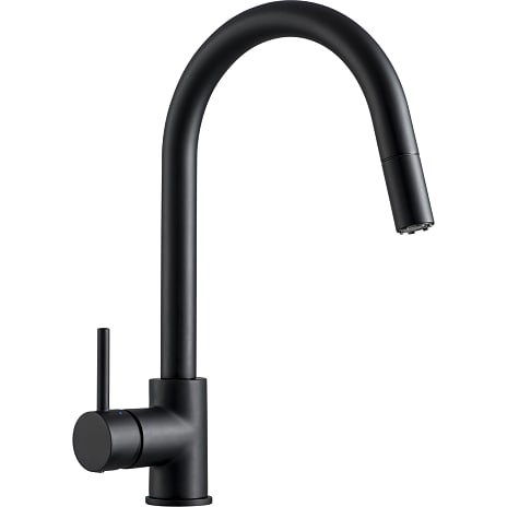 Bluerain Black køkkenarmatur - matsort